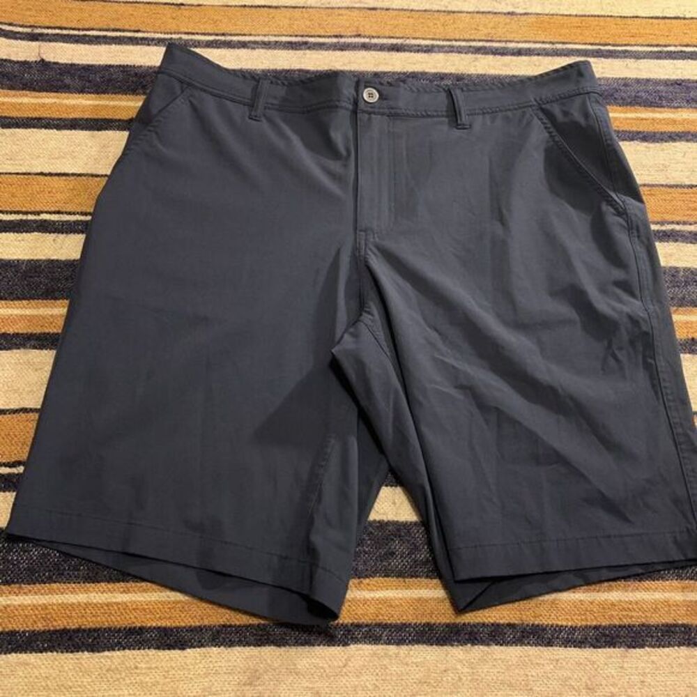 Mens‎ Shorts CoolKeep Navy Blue Size 38 Athletic Performance Stretch Lightweight